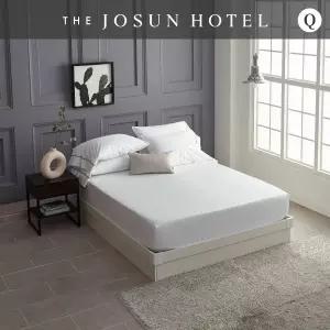 [조선호텔][더조선호텔] 스탠다드 면 고무줄 시트 Q 화이트