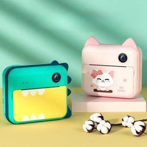 프린트카메라 핑크 실리콘 폴라？이드 16G 인화기계