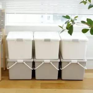 아트박스 보노하우스 모니카 리빙박스 2P 수납박스 손잡이 펜트리 정리함