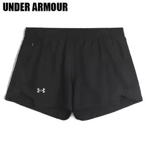 [언더아머] 여성 플라이 바이 2in1 쇼츠 반바지 1382440-001