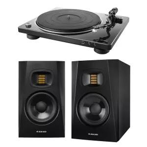 데논 DP-450USB 턴테이블 + ADAM T5V 스피커 오디오