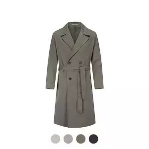 [프로젝트엠] 남성 PC 세미오버 트렌치 코트_EPC1CC1103