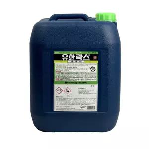 유한락스 후레쉬 향락스 20KG-주방 식당 기구용 살균 소독 악취 제거 말통 대용량