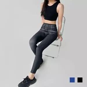 [셀러허브 패션][깨비몰]여성 베이직포켓 스키니진 스판 레깅스 2컬러
