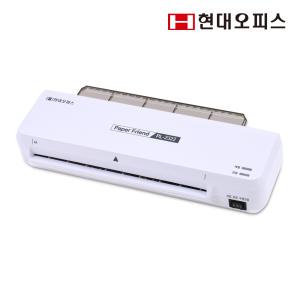 [현대오피스] 소형 A4 코팅기 PL-2322+코팅지 50매+코너라운더 무열코팅 용지걸림제거
