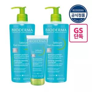 [ONLY GS][바이오더마] 세비엄 젤 무쌍 클렌징젤 500mlx2+200ml