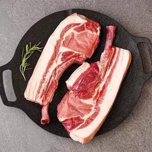 청정 제주 흑돼지 뼈삼겹 1kg (500gx2팩/진공포장)