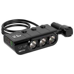 시에반 차량용 시거잭 3구 멀티소켓 PD 고속충전기 시에반 1414CHG