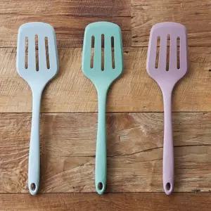 [텐바이텐]실리콘 타공 뒤집개 (대) 3color - 국내산 뒤지개