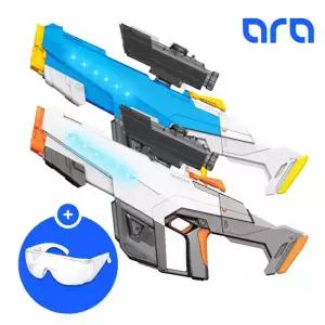 [아라] 스페이스 건 전동물총 / 워터밤 자동 물총 / 투명고글 포함 / 국내인증