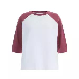 [하프클럽/샵앤]나그랑 국산 면 100 데일리 여성 5부 반팔 티셔츠 DAI-WSH-11918-