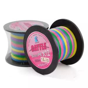 12합사 낚시줄 PE라인 합사라인 일본 원사 500M