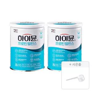 하이뮨 프로틴 밸런스 캔 304g, 2개 + 증정(스푼, 1개)