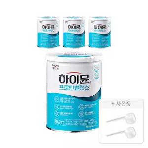 하이뮨 프로틴 밸런스 캔 304g, 4개 + 증정(스푼, 2개)