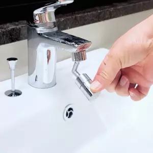 세면대 회전 워터탭 아기 양치 수도꼭지 수전 연장탭