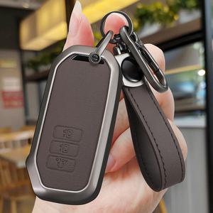 EV6 차 키 케이스 키홀더 스마트키 가죽 커버 K-05