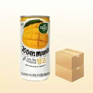 웅진 자연은 망고 180ml X 60캔/과일주스