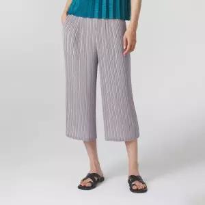 [플리츠미](의정부점)[최초 판매가 98000원] 시그니처 플리츠 7부 팬츠_EPPTM024002