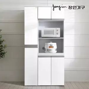 장인가구 세이지 1800 주방 수납장세트B(틈새+렌지)