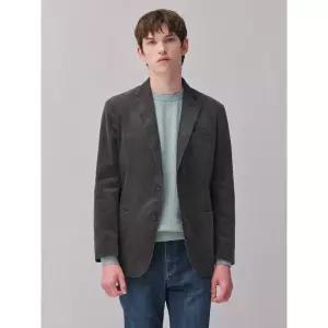 [갤럭시 라이프스타일] 코튼 블렌드 워싱 재킷 - 그레이 (GC4711M013)