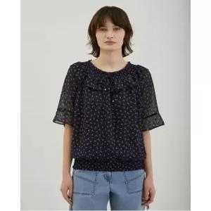 [올리비아로렌]올리비아로렌 프린트스모킹블라우스 VOCNS4M5131