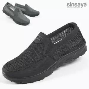 [신사야]신사야 통기성좋은 메쉬 캐주얼 남성로퍼 24S064