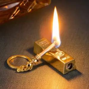 보드겜 반영구 만번성냥 골드바 키링 라이터 부싯돌 E505