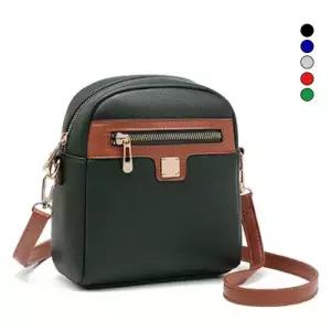 미르바네스 여성 지퍼 포인트 크로스백 384