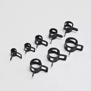 블랙 호스 집게 밴드 손잡이 밸브 클램프 나비 조임 배관 파이프 반도