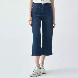 쿨맥스 와이드 데님 팬츠 LCDPO423_BL