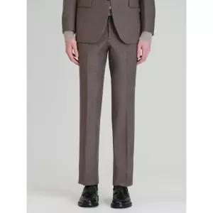 [로가디스] [로가디스] [SMART 4有] 브러시드 울 멜란지 레귤러 핏 수트 팬츠  베이지 (RX4802PL5A) (RX4802PL5A)