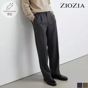 [지오지아] MMGL 콜라보 원턱 와이드 팬츠 (ADC4PP1102)