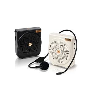 브리츠 유선 헤드마이크 스피커 휴대용 엠프 여행 가이드 강의용 강사 화이트