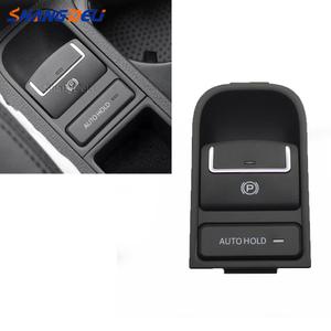 전기 차량 주차 핸드 브레이크 제어 스위치 폭스바겐 샤란 티구안 2008-2017핸드 단추 시트 액세서리
