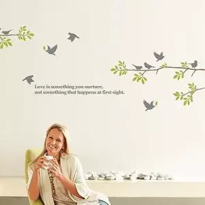 버드스토리plus 그래픽포인트스티커 시트지 벽지 그래픽스티커 포인트스티커