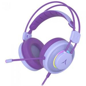 앱코 N800 LILAC 가상 7.1 진동 게이밍 헤드셋 (라일락)