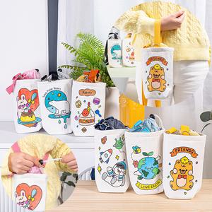 고급형 에코 텀블러 백 만들기 꾸미기 DIY 키트 환경보호 컬러링 색칠 유아 초등 돌봄