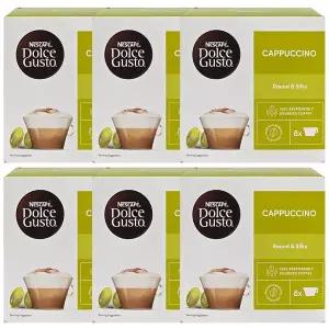 네스카페 돌체구스토 캡슐 커피 카푸치노 16입 6박스 gx