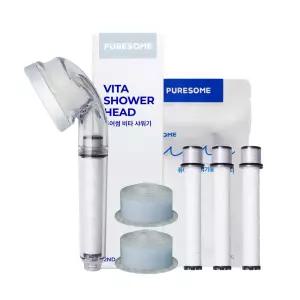 [6개월세트] 비타샤워기+필터1팩+비타필터소피2개