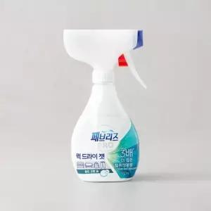 안개분사 페브리즈 프로퀵 드라이젯섬유탈취제 320mL 클린코튼솝화이트머스크