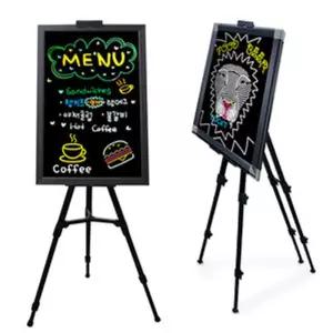 인테리어 블랙보드 50x70 삼각이젤포함/보드판/메뉴판/블랙/보드/메모/칠판/자석/흑판/미니