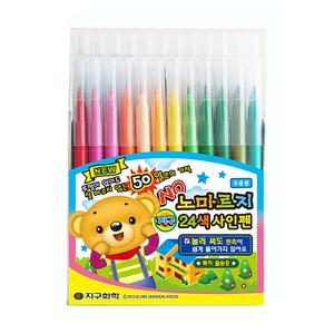 지구 노마르지 사인펜 24색 세트