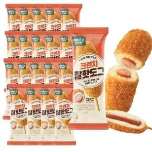 [내일도착] 올반 크런치핫도그 75g x 20봉