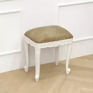 클레식 빈티지 엔틱 피네 ID62 아이보리 스툴