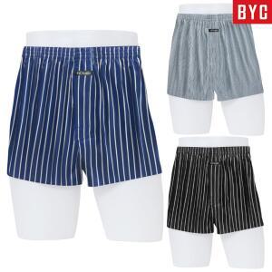 BYC 남자 샤무즈 실크 트렁크 팬티 3매입 P10