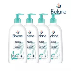 비올란 모이스처라이징 바디밀크 350ml x4개 베이비 키즈 신생아 고보습 로션크림
