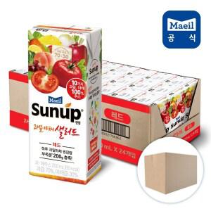 G 매일 썬업 과일야채샐러드 레드 200ml 24팩