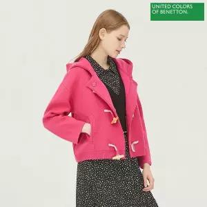 [베네통] 토글 후드 니트 가디건 BAKCA3411 PK_P353263059