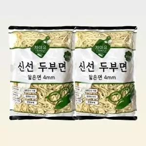 차마요 신선 두부면 얇은면(4mm) 500g x 2개