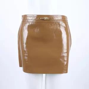 [구구스]중고명품 구찌 샤이니 레더 미니 스커트 55 (NO 10022609)